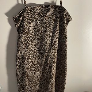 NWOT leopard dress!